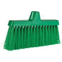 ColorCore Angle Head Broom, Medium Bristles, 10", Polypropylene, Green Pathway Supply LP