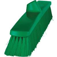 ColorCore Push Broom, Fine Bristles, 24", Polypropylene, Green Pathway Supply LP