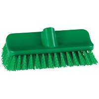 Brosse &agrave; angle double ColorCore pour surfaces hautes et basses, Soies Ferme, Longueur de 10", Vert Pathway Supply LP