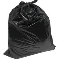Industrial Garbage Bags, Utility, 24" W x 22" L, 0.64 mils, Black, 26 L (7 Gal.) Capacity Pathway Supply LP