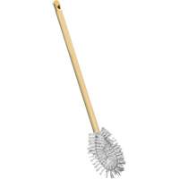 HD Toilet Brush with Wire Centre, 20" L, Polypropylene Bristles, Yellow Pathway Supply LP