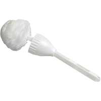 Cleaning Swab with Cup, 14-1/2" L, Acrylic Bristles, White Pathway Supply LP