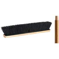 Push Broom with Handle, 18", Medium, Tampico Bristles Pathway Supply LP