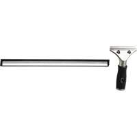Window Squeegee with Handle, 14", Rubber, Stainless Steel Frame Pathway Supply LP