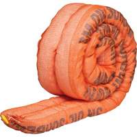 Petroleum Sorbent Double Boom, Oil Only, 10' L x 4" W, 36.8 gal Absorbancy Pathway Supply LP
