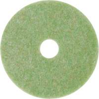 Natural Blend Pad, 12", Scrubbing, Green Pathway Supply LP