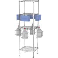 PPE Sanitizing Tree with Shelves Pathway Supply LP