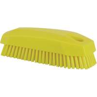 Brosse &agrave; main, Soies Ferme, Longueur de 5", Jaune Pathway Supply LP