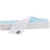 Disposable Mop Pad, Hook and Loop Style, Microfibre, 18" L x 4" W Pathway Supply LP
