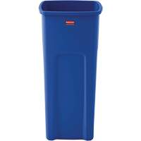 Untouchable&reg; Square Recycling Container, Bulk, Plastic, 23 US gal. Pathway Supply LP