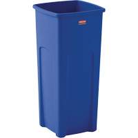 Untouchable&reg; Square Recycling Container, Bulk, Plastic, 23 US gal. Pathway Supply LP