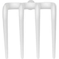 Hygienic Rake, Plastic, White Pathway Supply LP