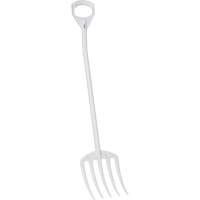 Fourche hygi&eacute;nique, Longueur de 49", Plastique, Blanc Pathway Supply LP