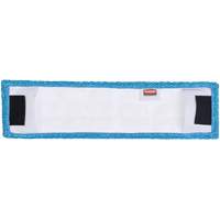 Adaptable Flat Mop Pad, Finishing, Microfibre, 5-1/2" x 19-1/2" Pathway Supply LP