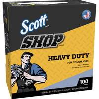 Shop Towels, Heavy-Duty, 16-4/5" L x 8-1/3" W Pathway Supply LP