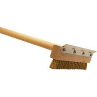 Commercial Pizza and Oven Brush, Brass, 40" Long Pathway Supply LP