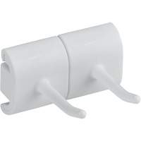 Module &agrave; deux crochets pour support mural hygi&eacute;nique Pathway Supply LP