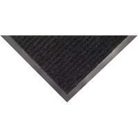Tapis &agrave; nervures doubles, Essuie-pieds/grattoir, 2' x 3' x 1/4", Charbon Pathway Supply LP