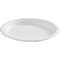 Assiette ronde en fibre compostable Pathway Supply LP