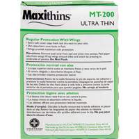 Maxithins&reg; Maxi Pad Ultra Thin with Wings Pathway Supply LP