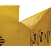 Doublures pour d&eacute;chets dangereux, Amiante, 40" lo x 35" la, 3 mils Pathway Supply LP