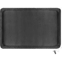 Hog Heaven Electrically Conductive Mat, 4' W x 6' L, 5/8" Thickness, Black, Nitrile Pathway Supply LP
