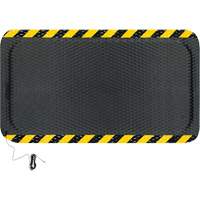 Hog Heaven Electrically Conductive Mat, 3' W x 5' L, 5/8" Thickness, Black/Yellow, Nitrile Pathway Supply LP