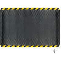 Hog Heaven Electrically Conductive Mat, 4' W x 6' L, 5/8" Thickness, Black/Yellow, Nitrile Pathway Supply LP