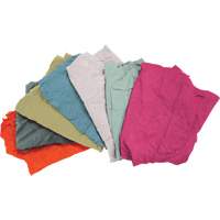 Recycled Material Wiping Rags, Terrycloth, Mix Colours, 25 lbs. Pathway Supply LP