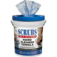 Serviettes nettoyantes pour les mains, 72 lingettes, 12" x 10" Pathway Supply LP