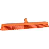 Balai-brosse robuste, Crins Fin/Ferme, 24", Orange Pathway Supply LP