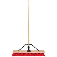 Balai-brosse &agrave; manche renforc&eacute;, 24", Moyen, Soies PVC Pathway Supply LP