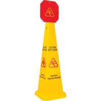 Wet Floor Safety Cone Topper, Pictogram Pathway Supply LP