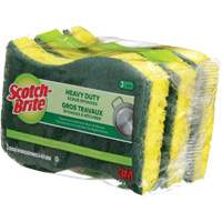 Scotch-Brite&reg; Heavy Duty Scrub Sponge, Scrubbing, 2-3/5" W x 4-2/5" L Pathway Supply LP