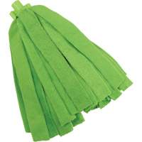Socket Mop, Green, Microfibre, Cut Style Pathway Supply LP