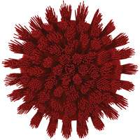 Brosse ronde HyDrive pour perceuse, Soies Tr&egrave;s ferme, Longueur de 3-1/10", Rouge Pathway Supply LP