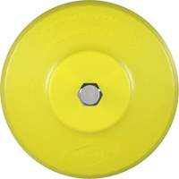 Brosse ronde HyDrive pour perceuse, Soies Tr&egrave;s ferme, Longueur de 3-1/10", Jaune Pathway Supply LP