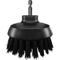 Brosse ronde HyDrive pour perceuse, Soies Tr&egrave;s ferme, Longueur de 3-1/10", Noir Pathway Supply LP
