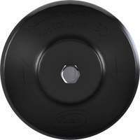 Brosse ronde HyDrive pour perceuse, Soies Tr&egrave;s ferme, Longueur de 3-1/10", Noir Pathway Supply LP
