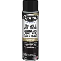 Lubrifiant au molybd&egrave;ne Pro Line pour chaînes et c&acirc;bles, Canette a&eacute;rosol Pathway Supply LP