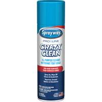 Nettoyant tout usage Pro Line Crazy Clean, 19 oz., Canette a&eacute;rosol Pathway Supply LP