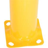 Bollard, Steel, 42" H x 5-1/2" W, Yellow Pathway Supply LP