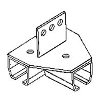 Support de montage sur poutre pour murs-rideaux Pathway Supply LP