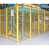 Wire Mesh Partition Components - Universal Posts, 10-1/4' H Pathway Supply LP