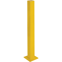Heavy-Duty Bollards, Steel, 48" H x 4" W, Yellow Pathway Supply LP