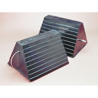 Cale de roue, 9" x 8" x 6", Noir Pathway Supply LP