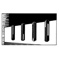 Extruded Rubber Dock Fenders, Rubber, 4-1/2" W x 12" L x 3-3/4" D Pathway Supply LP