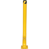 Borne d&eacute;sax&eacute;e, Acier, 54" h x 4-1/2" la, Jaune Pathway Supply LP