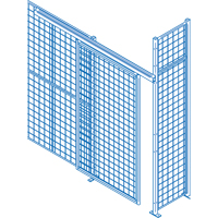 Wire Mesh Partition Components - Hardware Pathway Supply LP