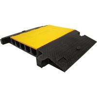 Yellow Jacket&reg; Heavy Duty Cable Protector, 5 Channels, 35.75" L x 57.25" W x 5.125" H Pathway Supply LP